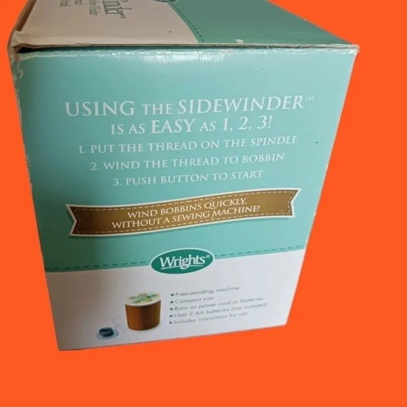 Wright sidewinder portable bobbin winder compact design - Picture 6 of 8